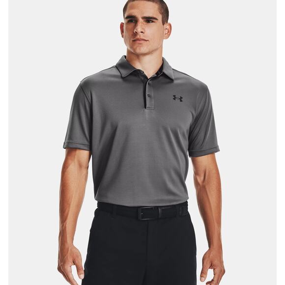 NWT Under Armour Men's UA Tech Polo in Graphite size 2XL - Picture 1 of 7
